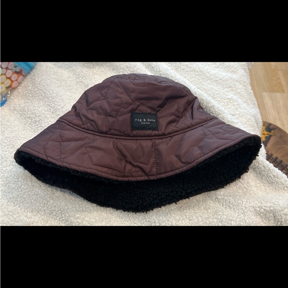 Rag & Bone Kids Brown Bucket Hat